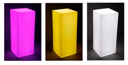 Светильник Колонна 30х180 питание от сети 220В, RGB