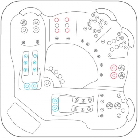 Гидромассажный спа бассейн Vortex Spas Spectrum TOP Гидромассажный спа бассейн Vortex Spas Spectrum TOP